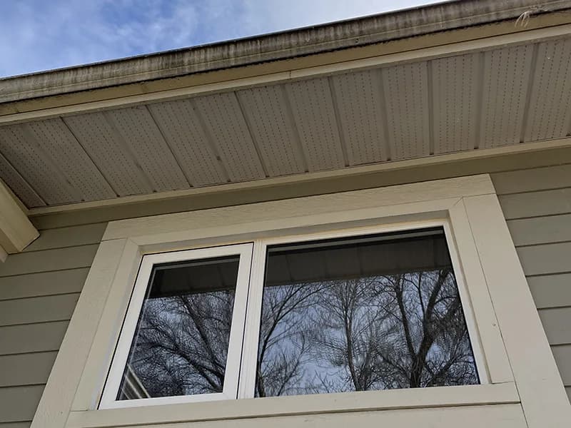 Window cleaning after